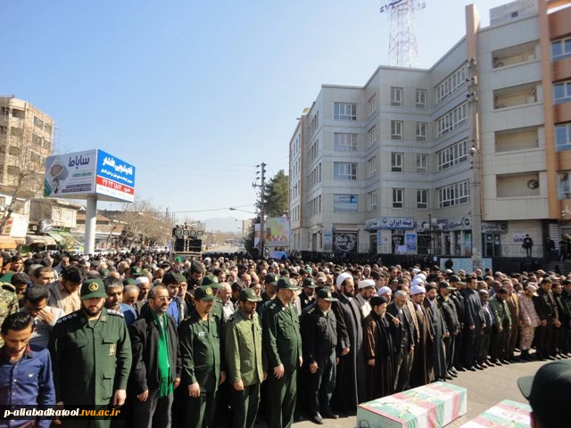 دانش آموخته ای از دانشگاه دفاع مقدس در دانشکده فنی علی آباد کتول آرام گرفت  2