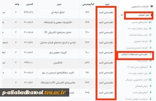 نظر سنجی ثبت اعتراض مشاهده نمرات دانشجویان