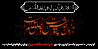 السلام علیک یا ابا عبدالله الحسین (ع)