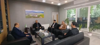 دیدار با رییس شرکت کشت و صنعت خاوردشت  شهرستان علی ابادکتول