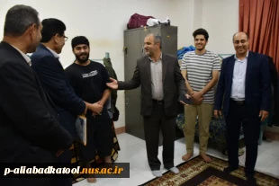 بازدید فرامرز دیلم کتولی فرماندار شهرستان علی آباد کتول از خوابگاه مرکز   2