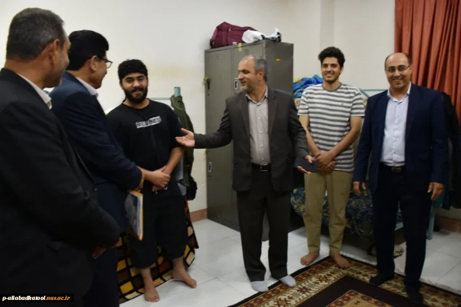 بازدید فرامرز دیلم کتولی فرماندار شهرستان علی آباد کتول از خوابگاه مرکز   2