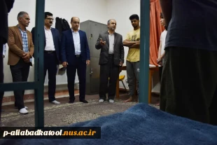 بازدید فرامرز دیلم کتولی فرماندار شهرستان علی آباد کتول از خوابگاه مرکز   2